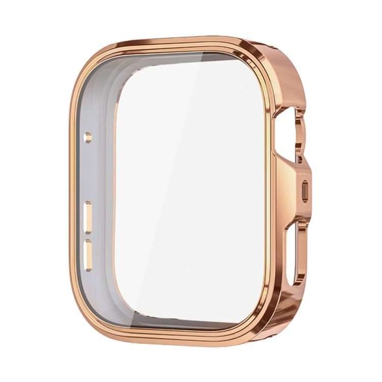 For Huawei Watch Fit 4 Pro Electroplated TPU Full Coverage Watch Protective Case(Rose Gold)