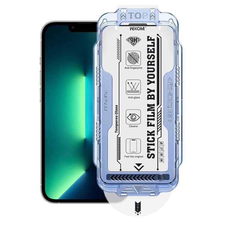 For iPhone 13 Pro Max / 14 Plus WK WTP-115 Easy Install 6D Curved Ultra-Fine Edge HD Tempered Glas