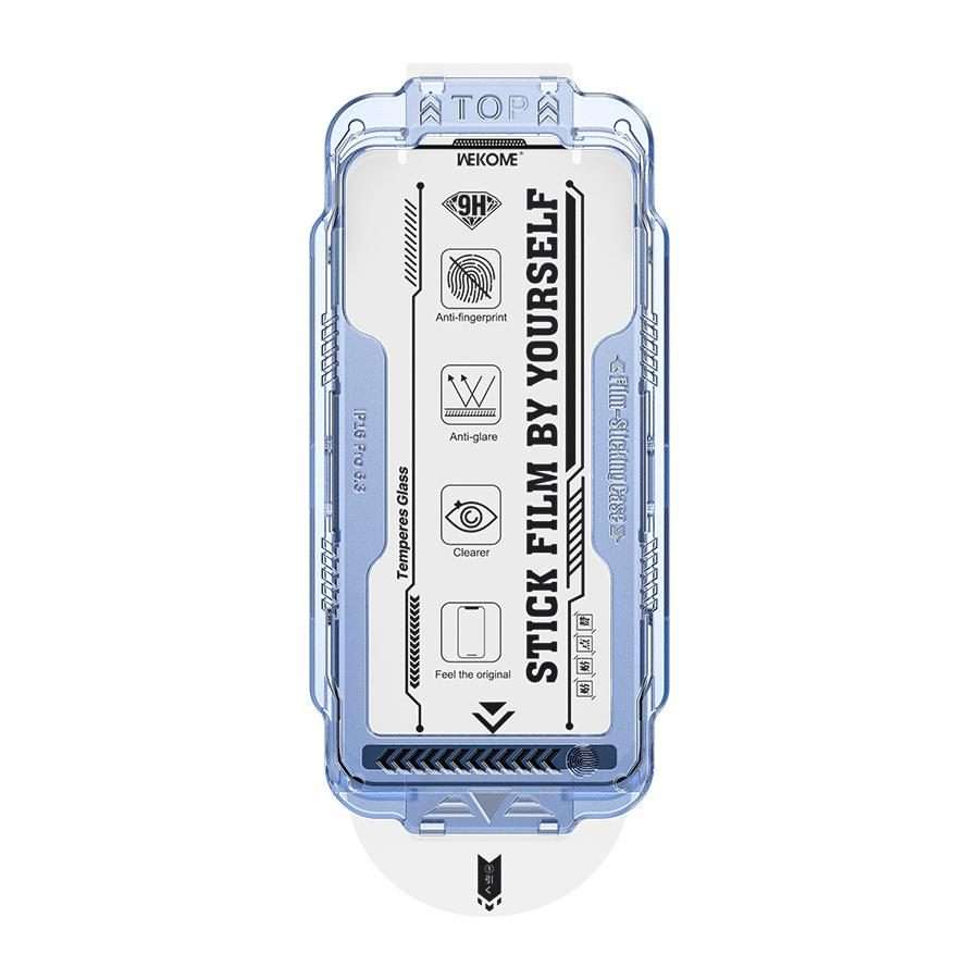 For iPhone 13 Pro Max / 14 Plus WK WTP-115 Easy Install 6D Curved Ultra-Fine Edge HD Tempered Glas