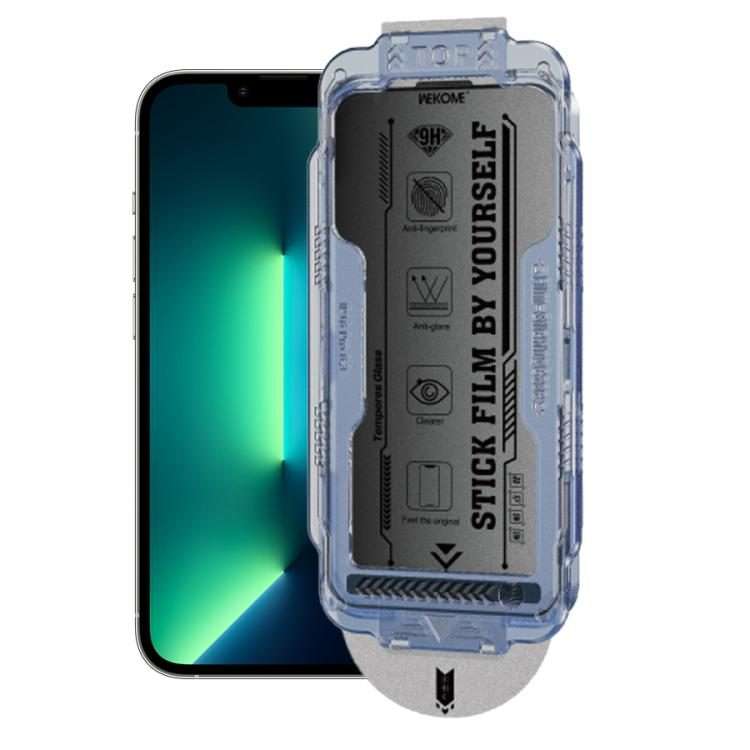 For iPhone 13 Pro Max / 14 Plus WK WTP-118 Easy Install 6D Curved Ultra-Fine Edge Frosted Privacy