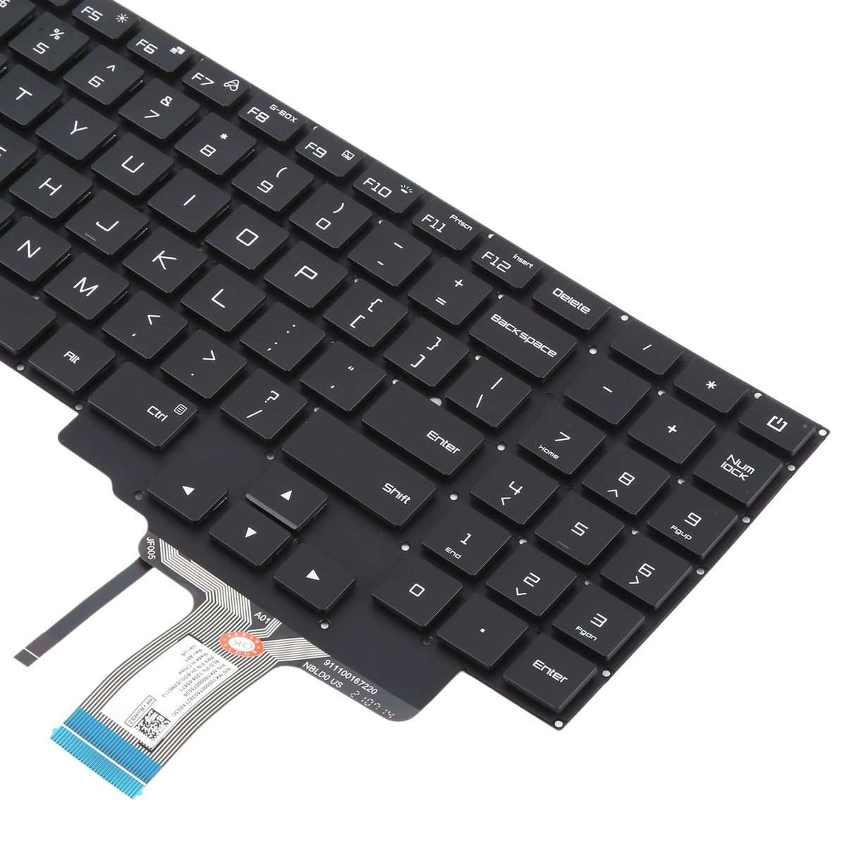 US Version Backlit Laptop Keyboard for Xiaomi Redmi G 2021 2020 XMG2003-AJ/AB/-AL RMG2 ... (Black)