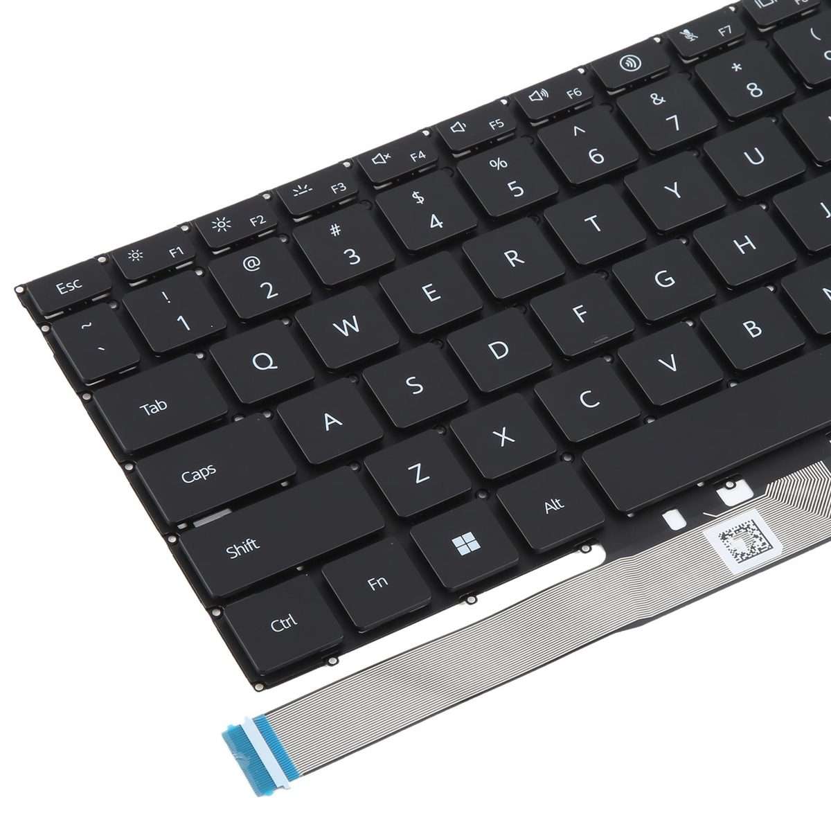 US Version Laptop Keyboard for Huawei Madebook D14 D15 2023 MDF-16 MDG-16 MDG-24 FLMH ... (Black)