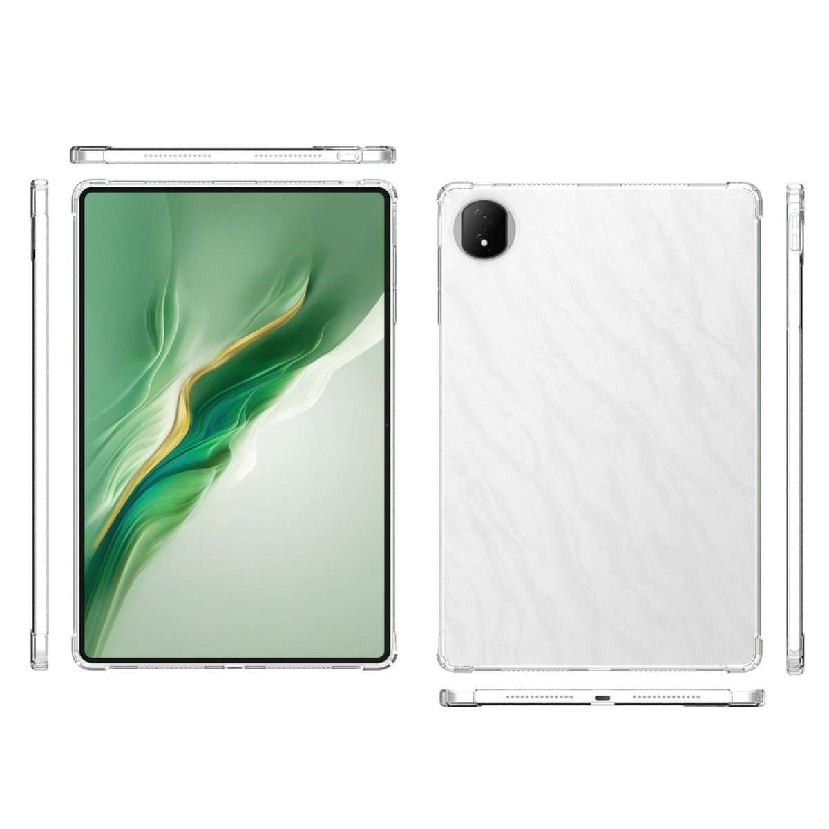 For Honor MagicPad 2 12.3 / GT Pro Highly Transparent TPU Full Thicken Corners S ... (Transparent)