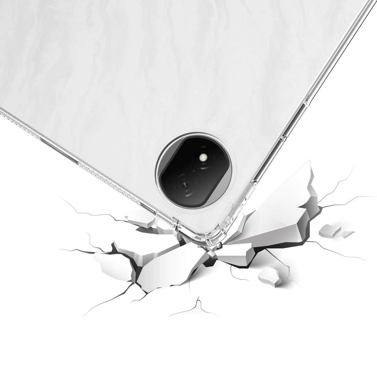 For Honor MagicPad 2 12.3 / GT Pro Highly Transparent TPU Full Thicken Corners S ... (Transparent)