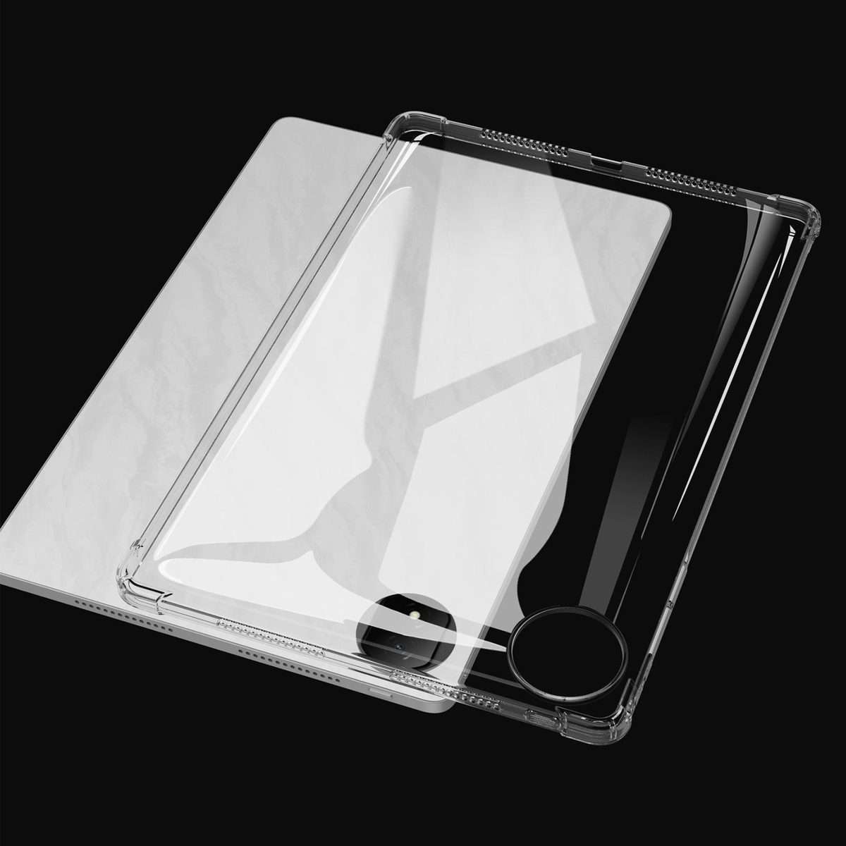 For Honor MagicPad 2 12.3 / GT Pro Highly Transparent TPU Full Thicken Corners S ... (Transparent)