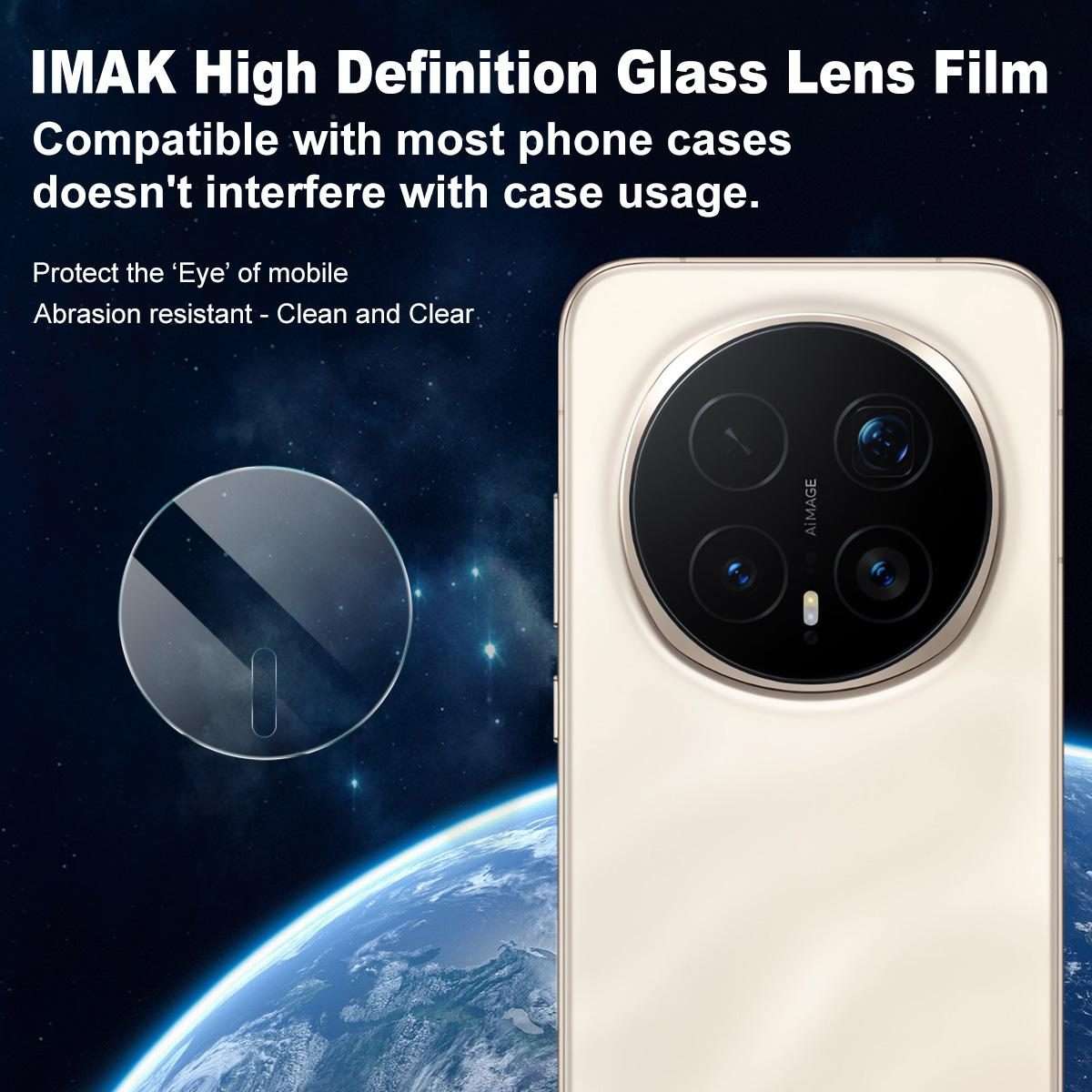 For Honor Magic8 Pro IMAK Rear Camera Lens Glass Film Thin Version