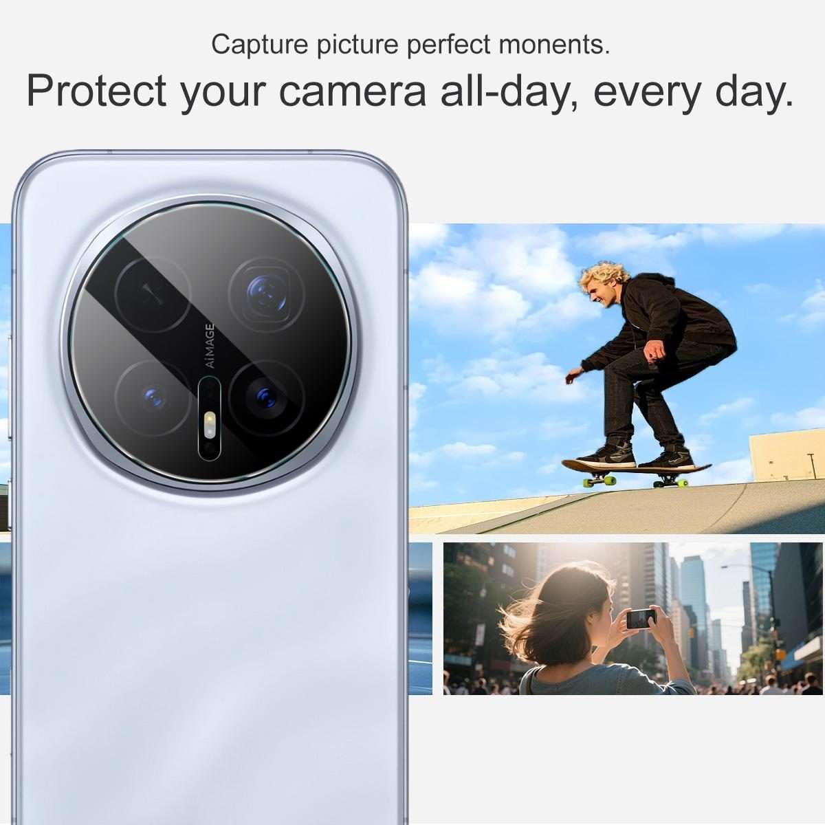 For Honor Magic8 Pro IMAK Rear Camera Lens Glass Film Thin Version