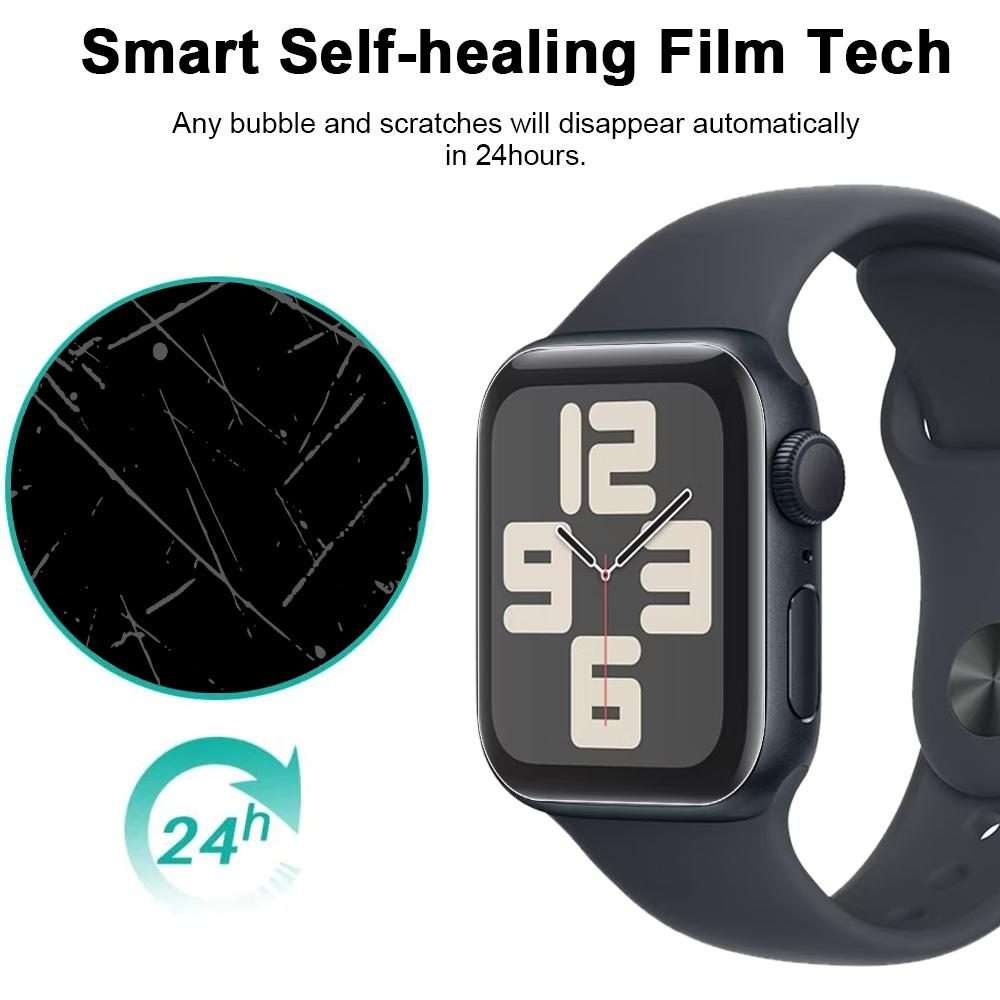 For Apple Watch Series 6&SE&5&4 40mm 5pcs xDfind Soft Hydrogel Film Full Cover Front Protector