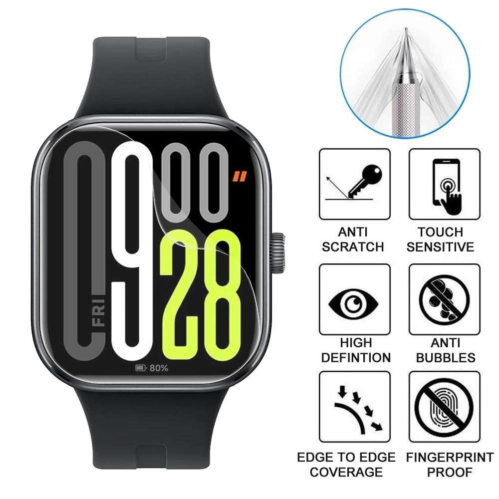 For Xiaomi Redmi Watch 5 5pcs xDfind Soft Hydrogel Film Full Cover Front Protector