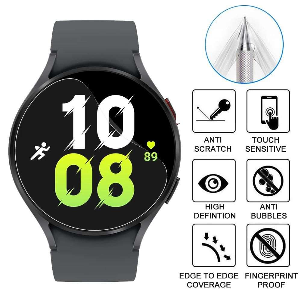 For Samsung Galaxy Watch5 44mm 5pcs xDfind Soft Hydrogel Film Full Cover Front Protector