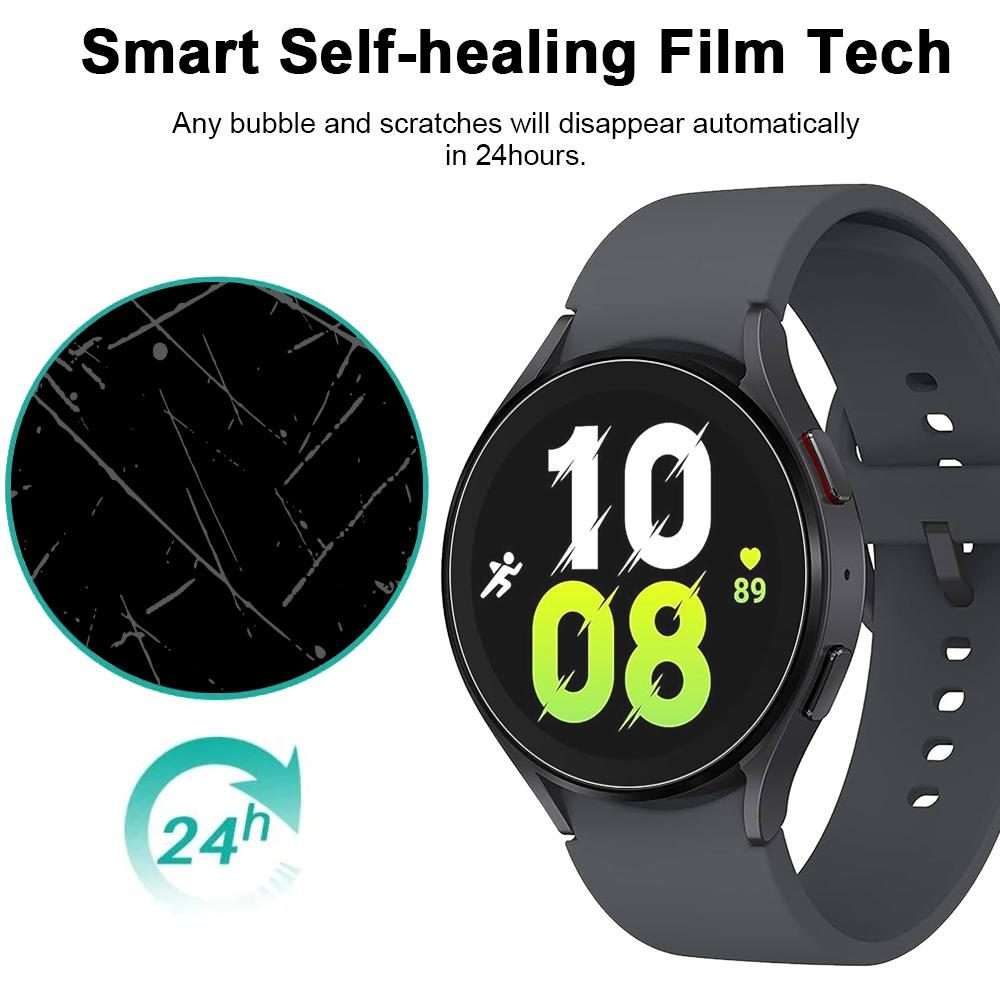 For Samsung Galaxy Watch5 44mm 5pcs xDfind Soft Hydrogel Film Full Cover Front Protector