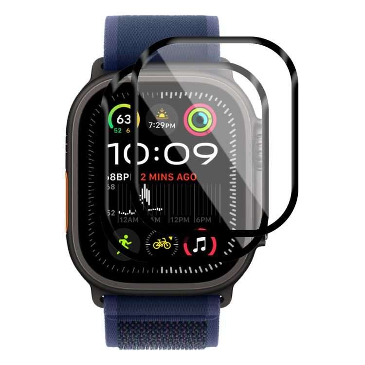 For Apple Watch Ultra 3 / 2 / 1 49mm 2pcs xDfind Curved 3D Composite Material Soft Film Screen Pro