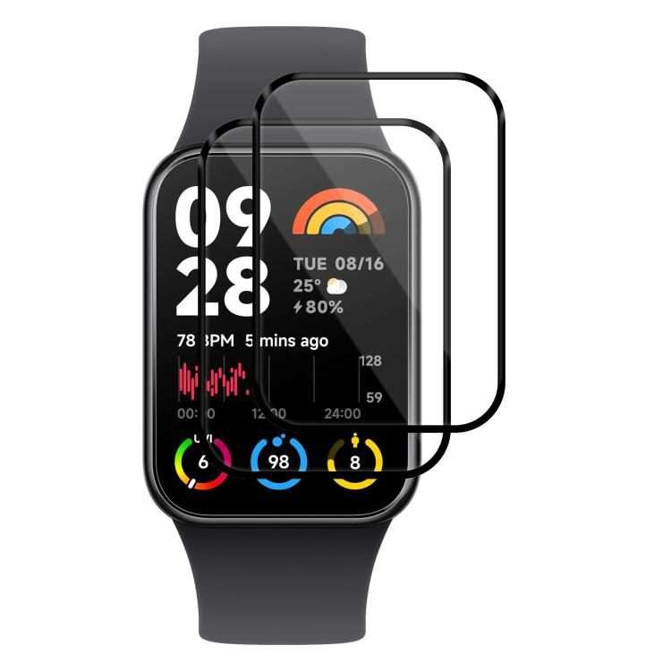 For Xiaomi Mi Band 8 Pro 2pcs xDfind Curved 3D Composite Material Soft Film Screen Protector
