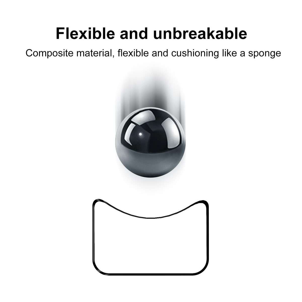 For Xiaomi Smart Band 9 Pro 2pcs xDfind Curved 3D Composite Material Soft Film Screen Protector