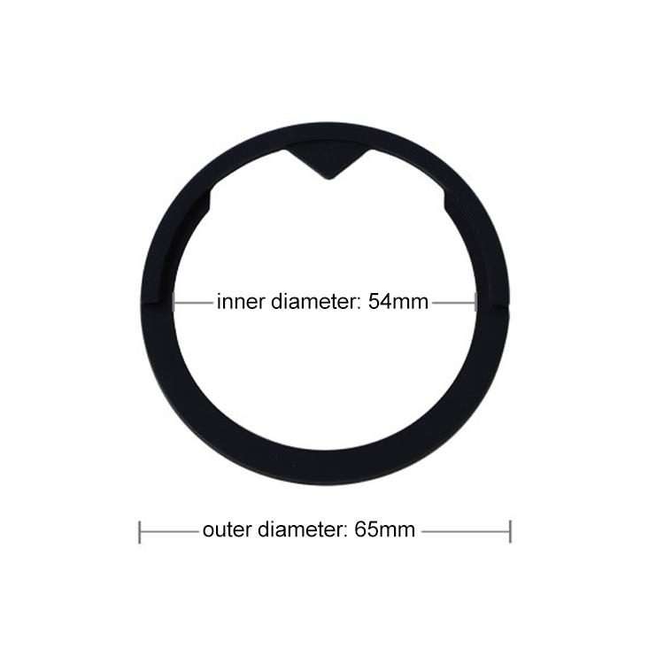 54mm Inner Coffee Grinder Silicone Burr Dosing Sealing Ring For Breville(Black)