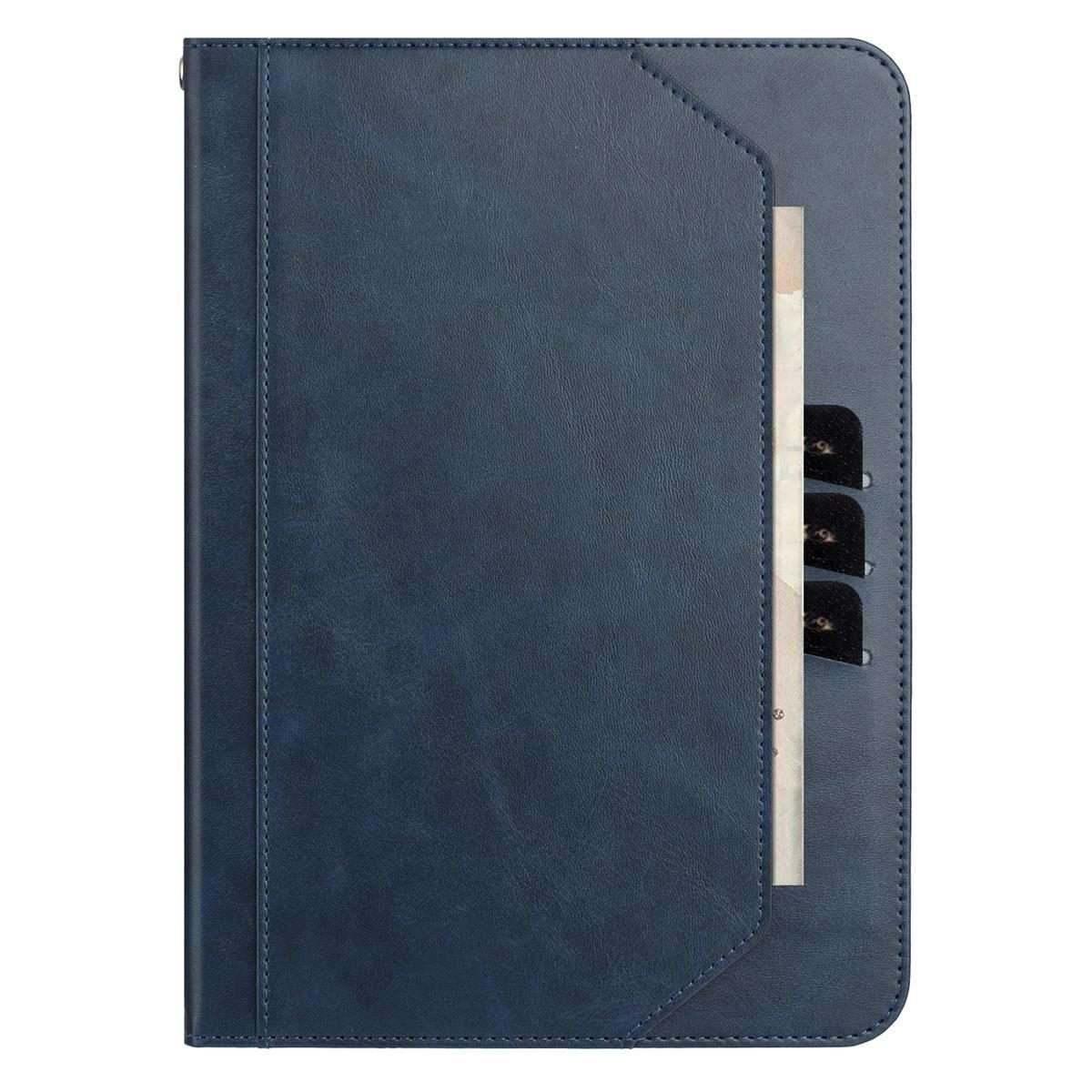 For iPad Air / Air 2 / 9.7 2018/2017 Multifunctional Wristband Leather Smart Table ... (Dark Blue)