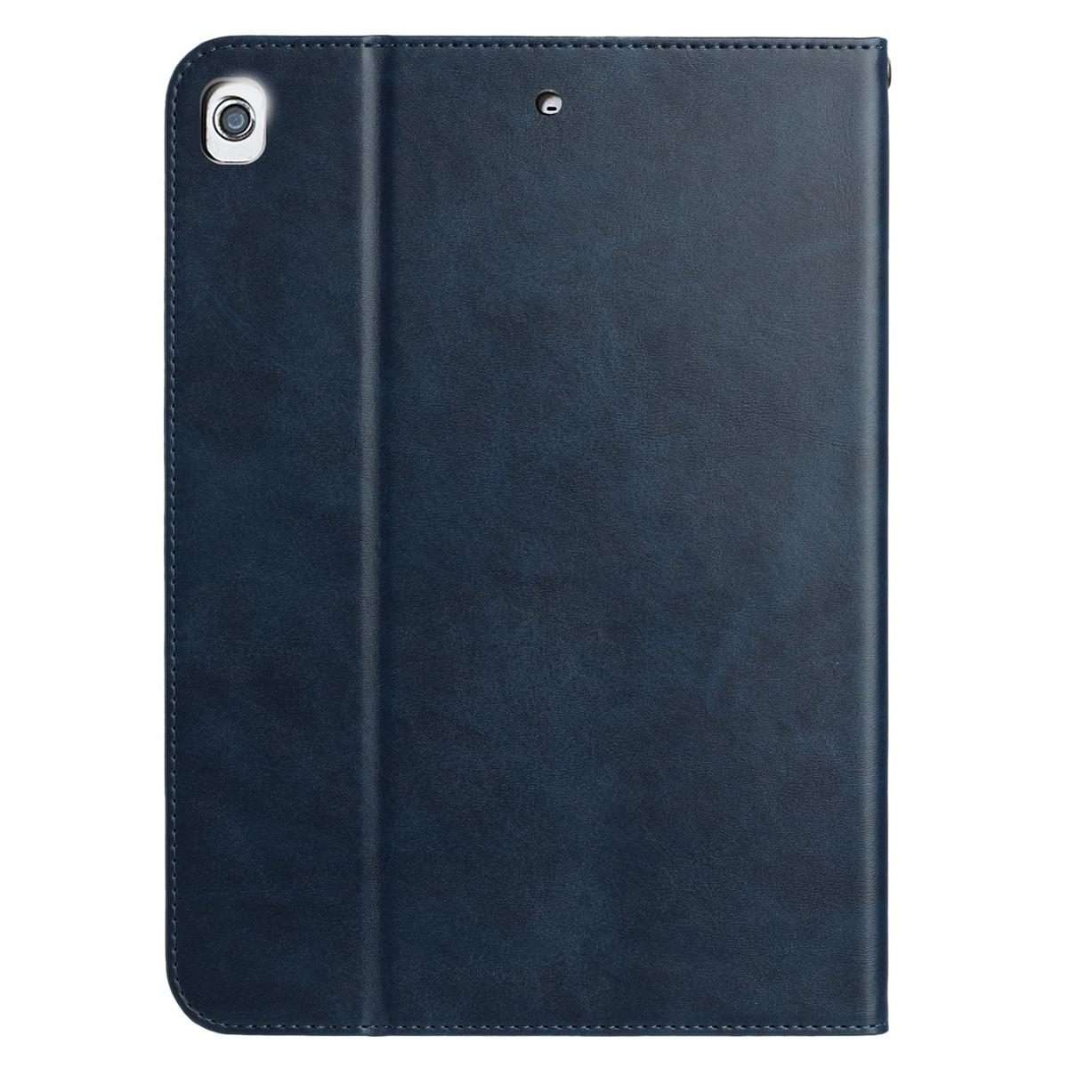 For iPad Air / Air 2 / 9.7 2018/2017 Multifunctional Wristband Leather Smart Table ... (Dark Blue)