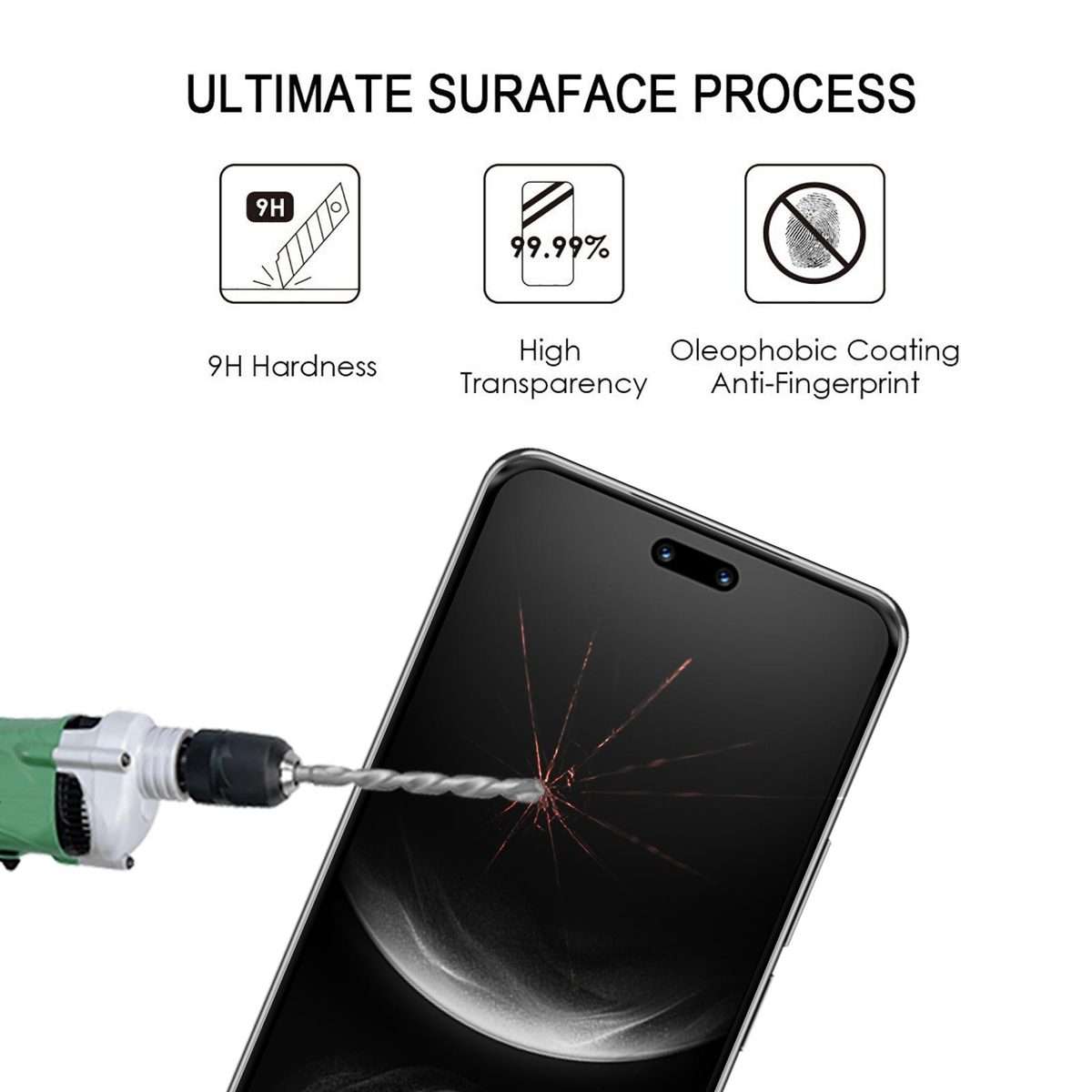 For Huawei nova 14 Pro 10pcs 3D Curved Edge Full Screen Tempered Glass Film