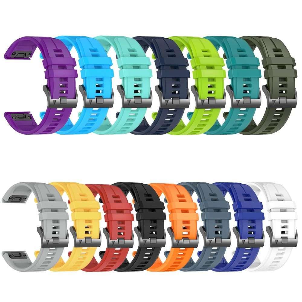 For Garmin 22mm Official Quick Release Silicone Watch Band(White)