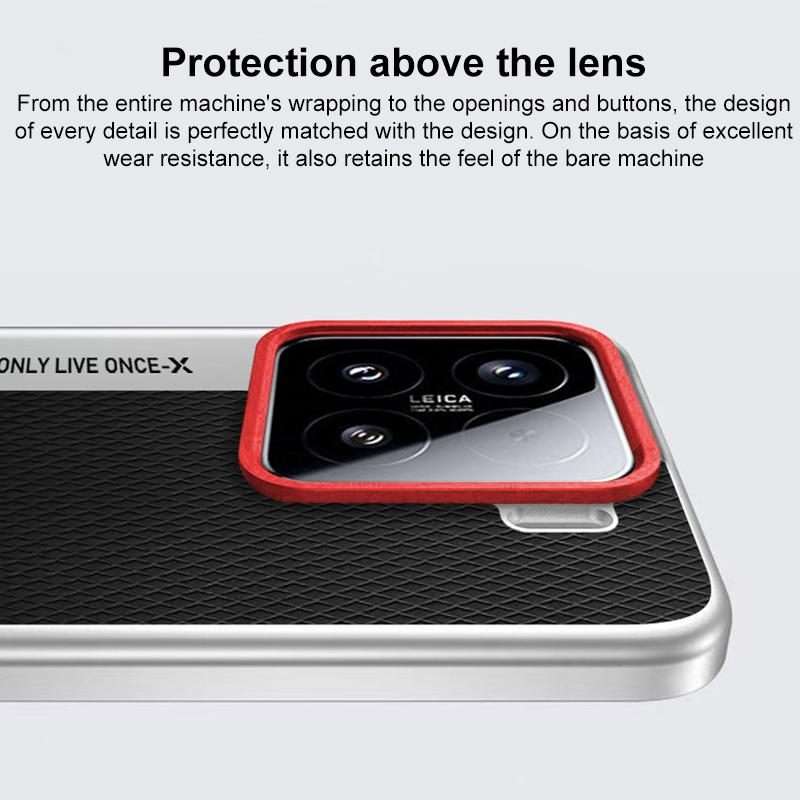 For Xiaomi 15S Pro Camera Design Diamond Texture Leather PC Phone Case(Black)