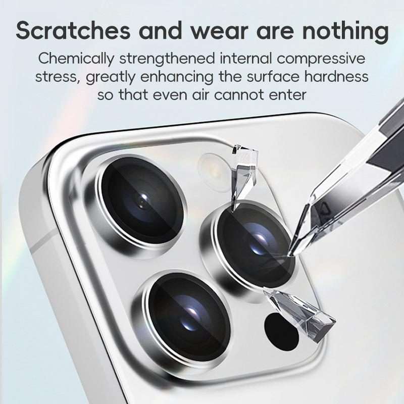 For iPhone 16 Pro / 16 Pro Max WK WTPC-013 Jungle Series Kinkong Sapphire Metal Camera ... (Black)