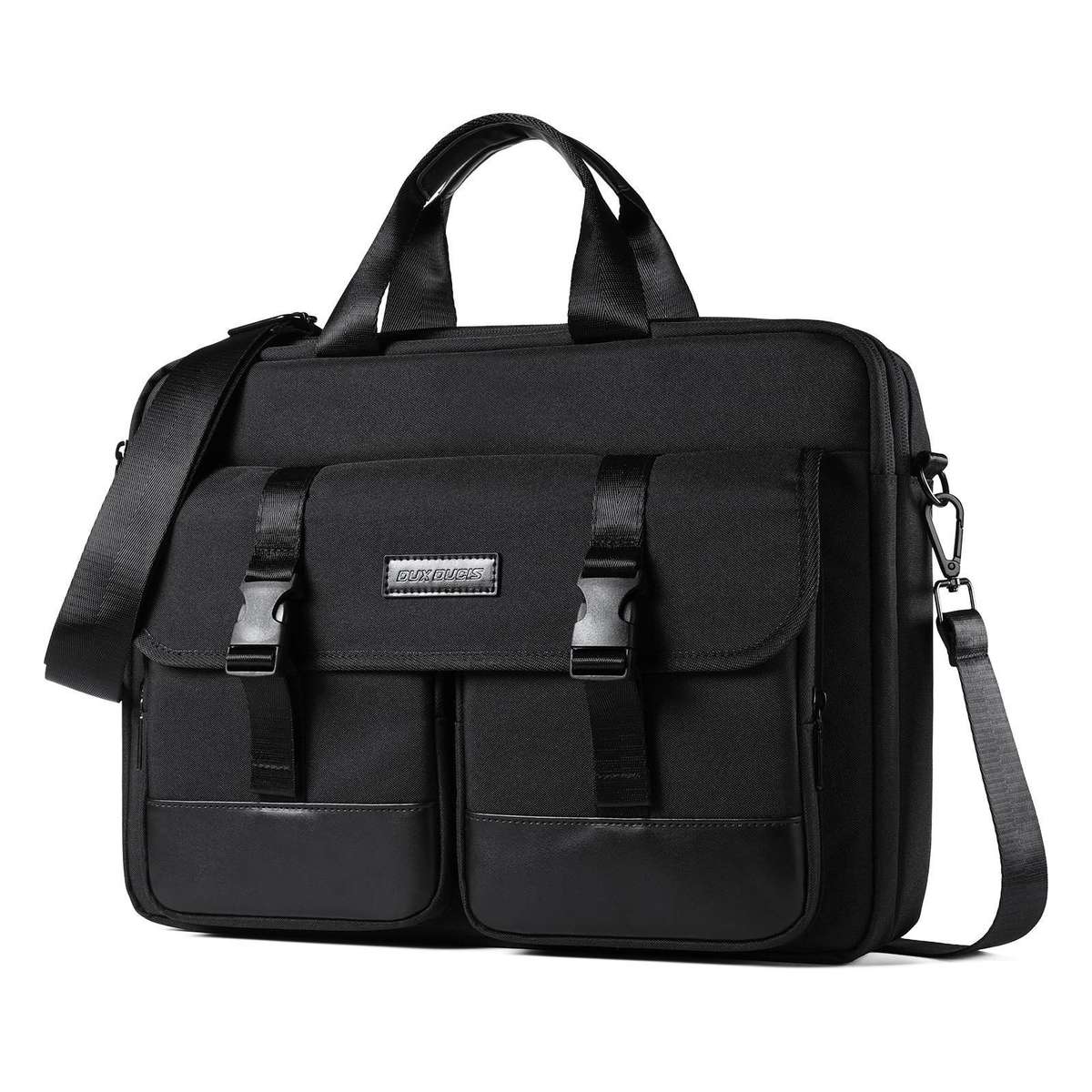 DUX DUCIS EDGE 14-15.4 inch Handbag Single Shoulder Laptop Bag(Black)