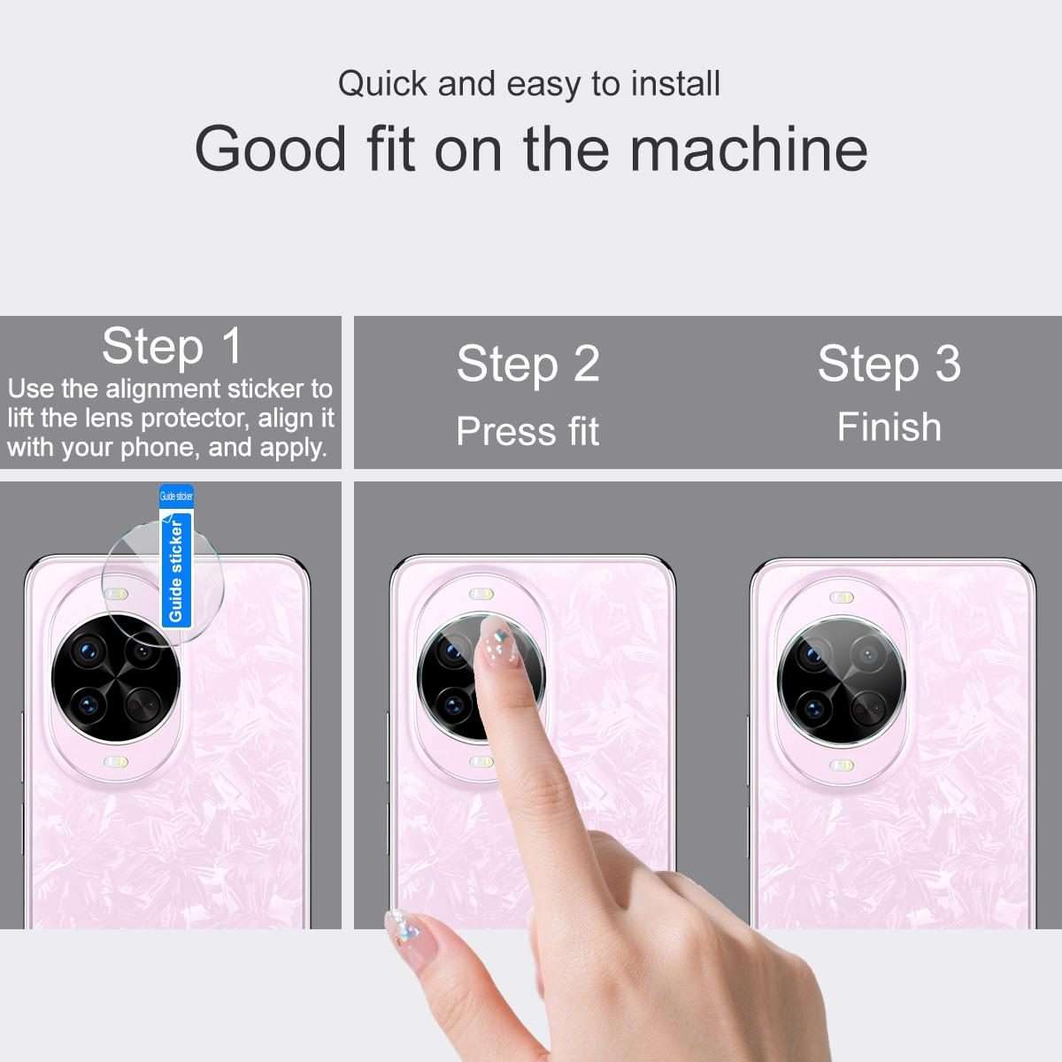 For Huawei nova 14 Pro IMAK Rear Camera Lens Glass Film Thin Version