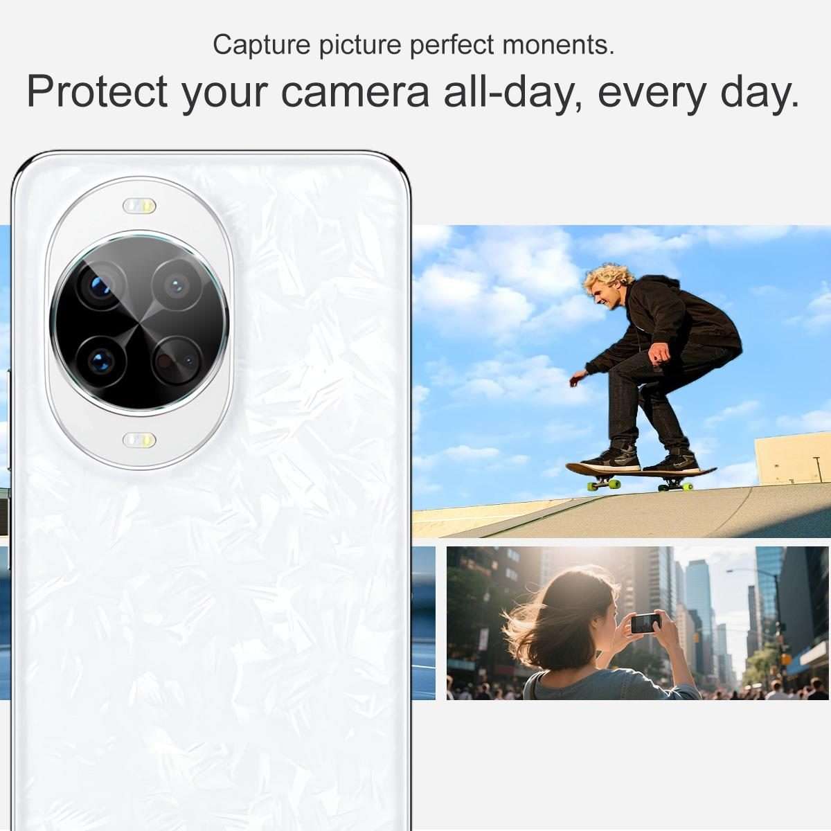 For Huawei nova 14 Pro IMAK Rear Camera Lens Glass Film Thin Version