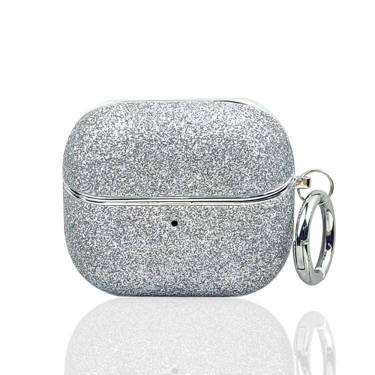 For Samsung Galaxy Buds 3 / 3 Pro Electroplating Glitter Powder Wireless Earphone Pro ... (Silver)