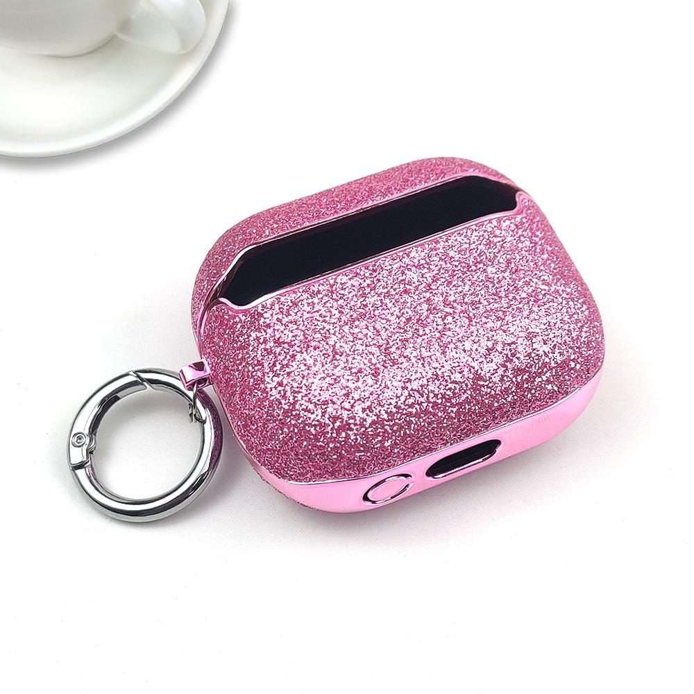 For Samsung Galaxy Buds 3 / 3 Pro Electroplating Glitter Powder Wireless Earphone Prot ... (Black)