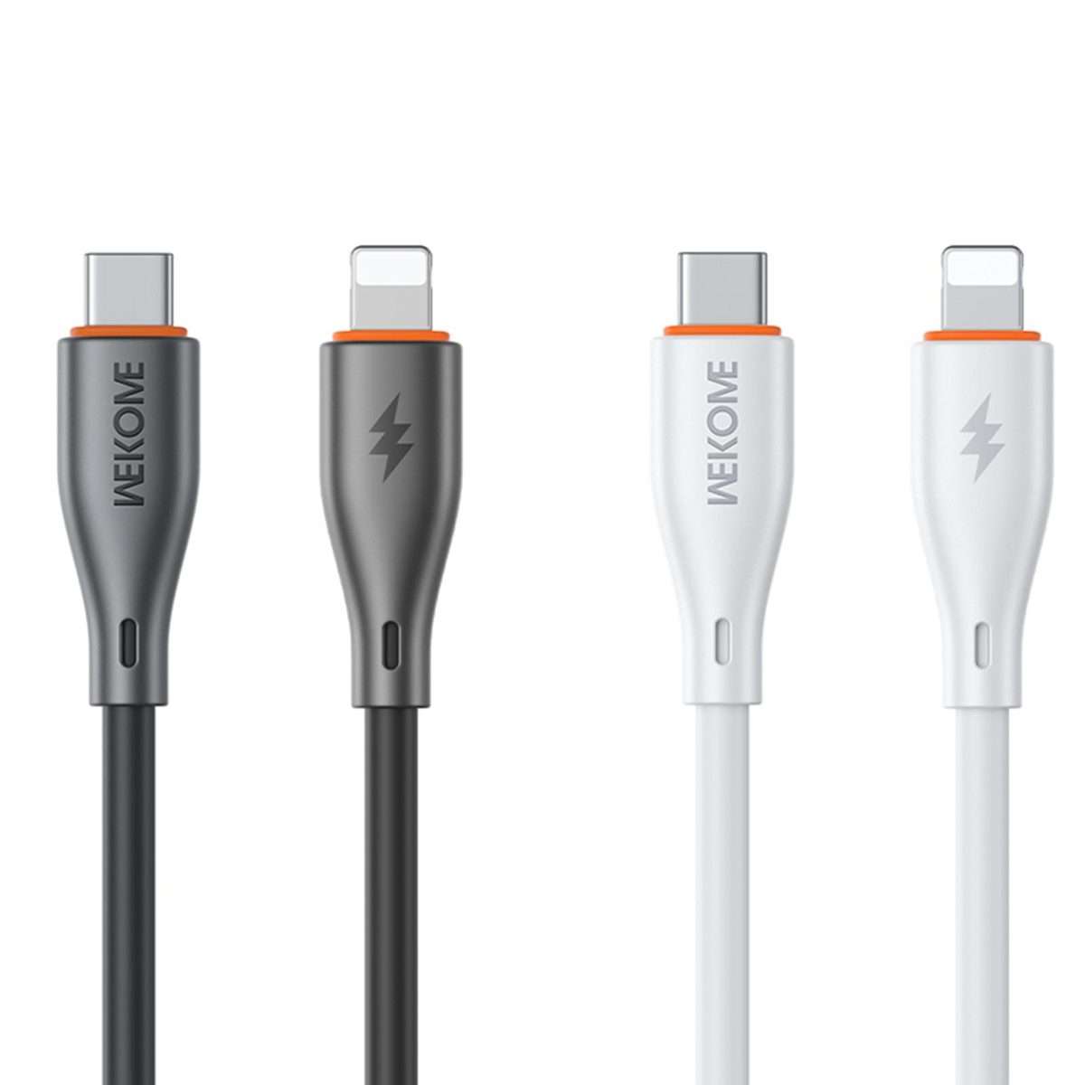 WK WDC-69 Kinkong Flash Series 1m PD27W PVC Fast Charging Data Cable, Interface:Type-C ... (Black)