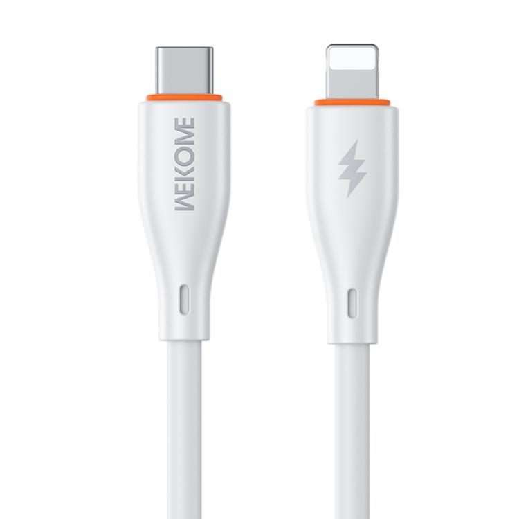 WK WDC-69 Kinkong Flash Series 1m PD27W PVC Fast Charging Data Cable, Interface:Type-C ... (White)