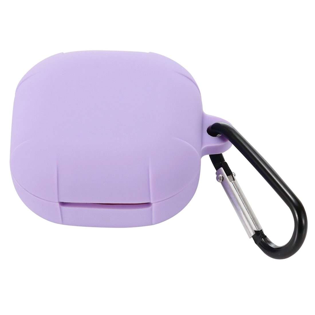 Anti-fall Silicone Earphone Protective Case with Hook For Samsung Galaxy Buds Live/ B ... (Purple)