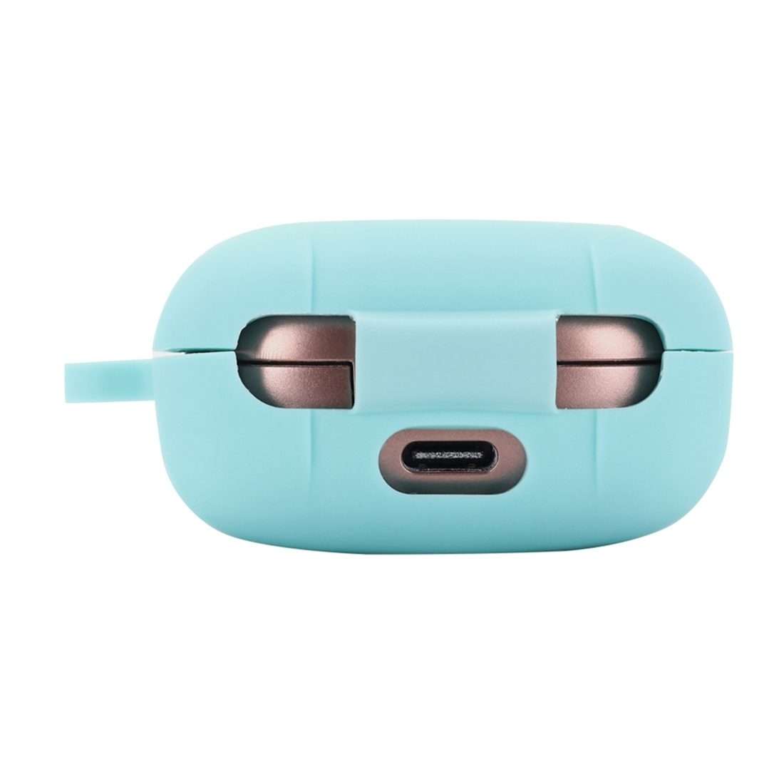 Anti-fall Silicone Earphone Protective Case with Hook For Samsung Galaxy Buds Liv ... (Mint Green)