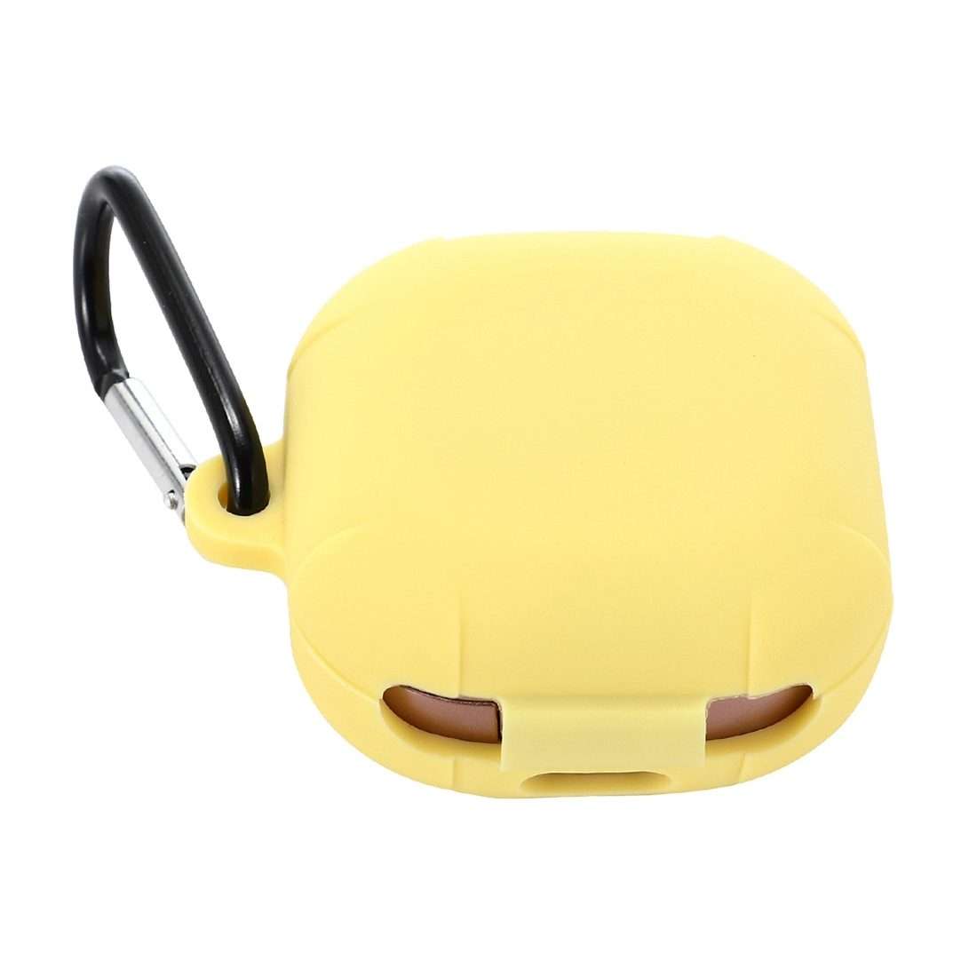 Anti-fall Silicone Earphone Protective Case with Hook For Samsung Galaxy Buds Live/ B ... (Yellow)