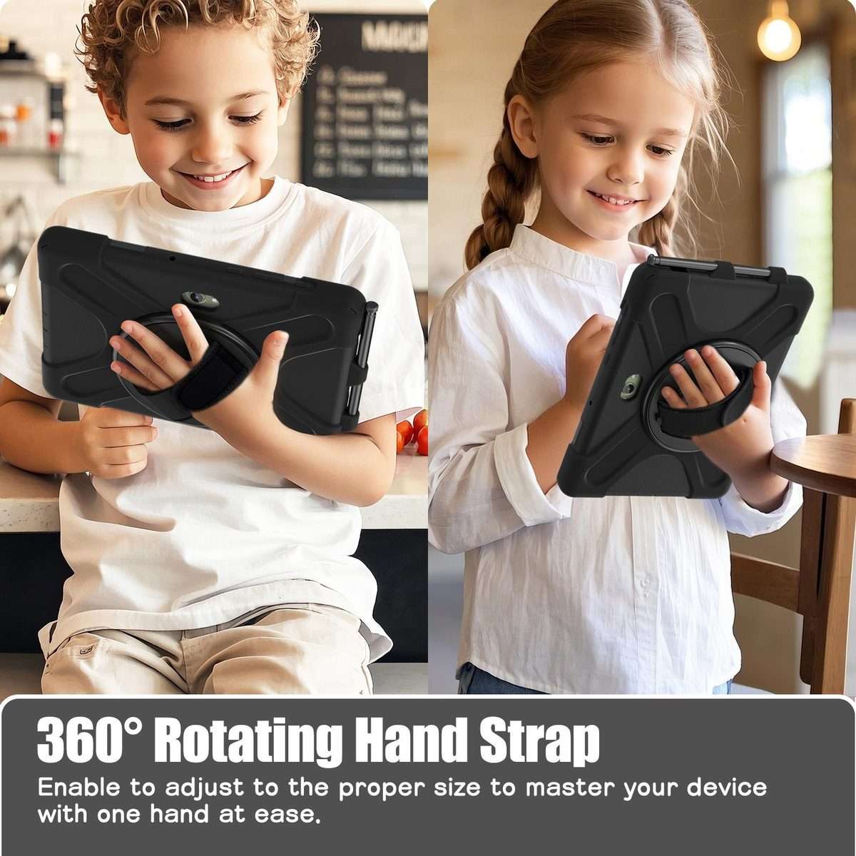 For Samsung Galaxy Tab Active Pro 10.1 inch 2019 / Tab Active4 Pro 2022 / Active 5 Pro ... (Black)