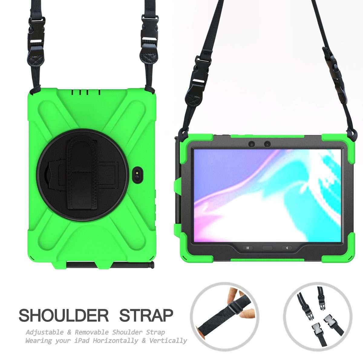 For Samsung Galaxy Tab Active Pro 10.1 inch 2019 / Tab Active4 Pro 2022 / Active 5 Pro ... (Green)