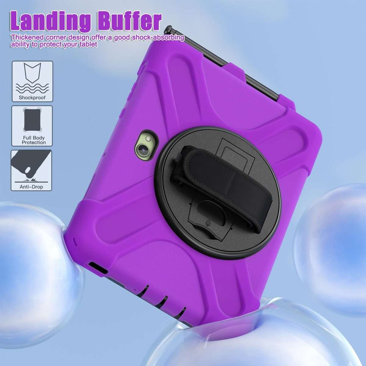 For Samsung Galaxy Tab Active Pro 10.1 inch 2019 / Tab Active4 Pro 2022 / Active 5 Pr ... (Purple)