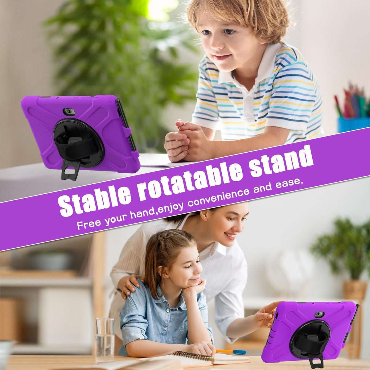 For Samsung Galaxy Tab Active Pro 10.1 inch 2019 / Tab Active4 Pro 2022 / Active 5 Pr ... (Purple)