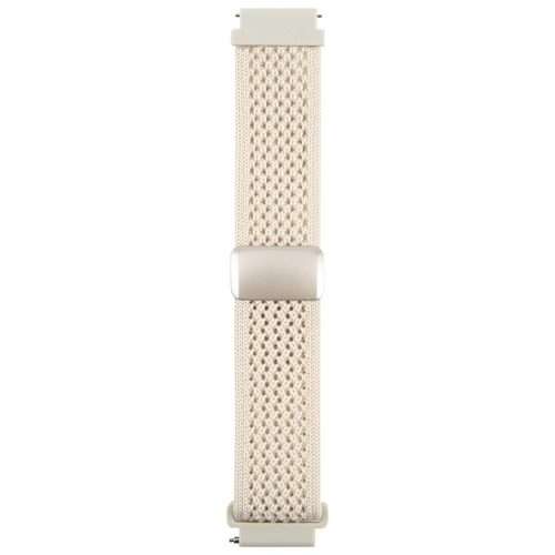 22mm Magnetic Buckle Breathable Knitted Nylon Watch Band(Starlight)