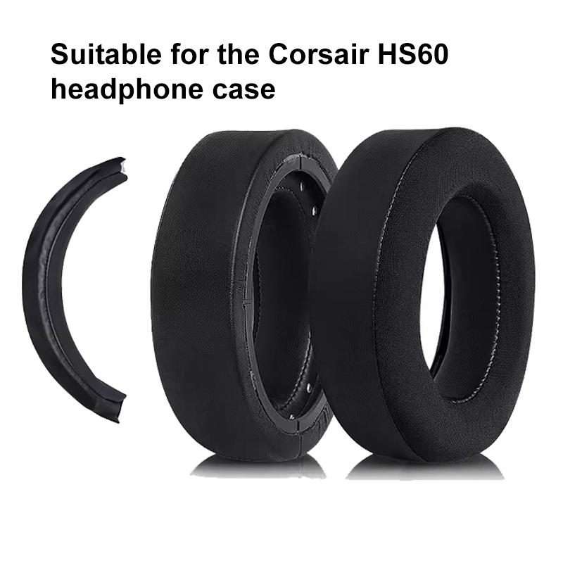 Headphone Head Beam Protective Cover For Corsair HS75 XB / HS70 Pro / HS60 Pro / HS50(Black)