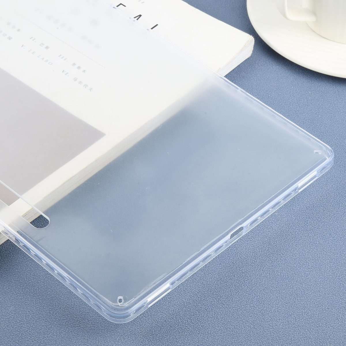 For Samsung Galaxy Tab S9+ / S10+ Color TPU Hybrid Clear Acrylic Tablet Case(Transparent)