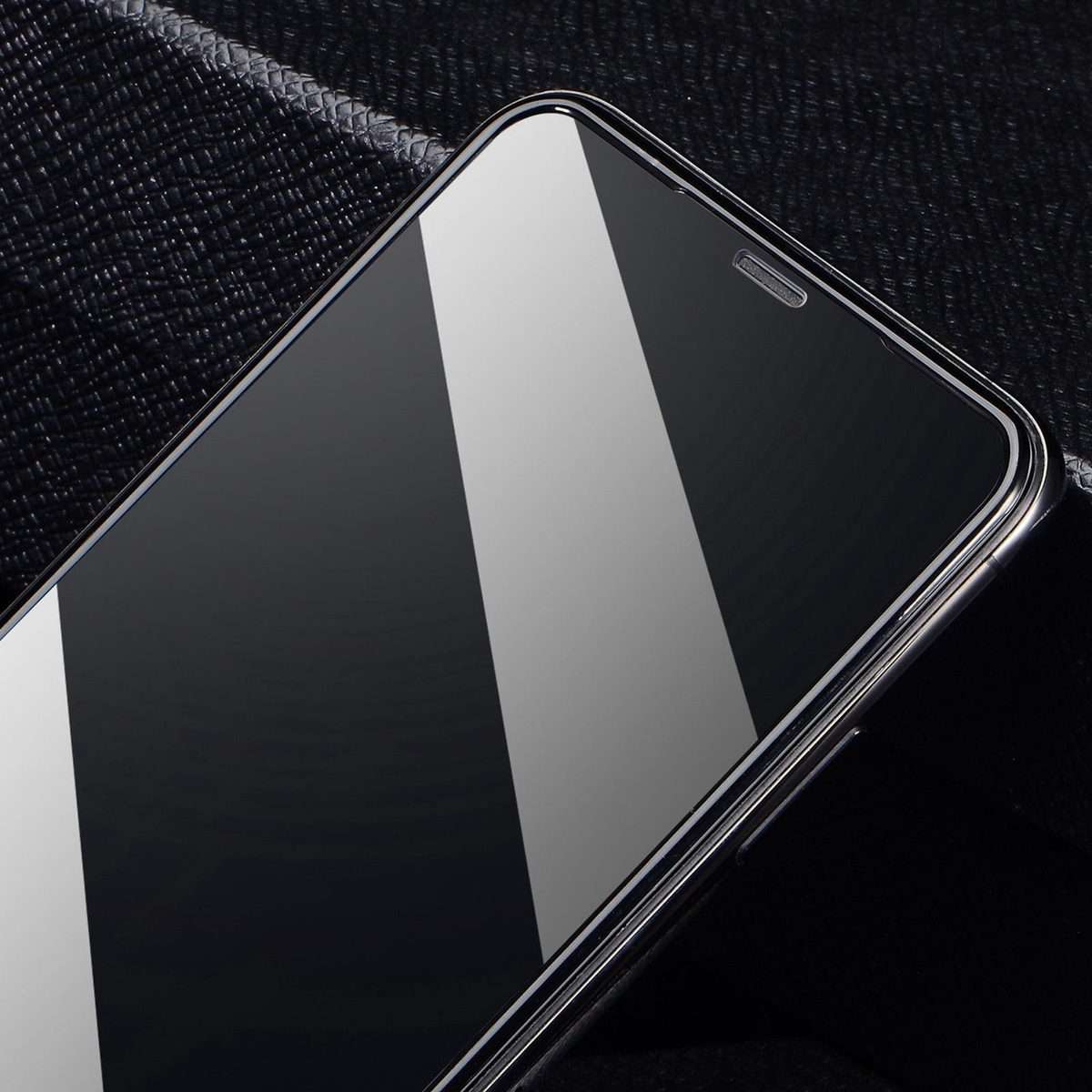 For iPhone 15 Pro Max Shockproof Anti-breaking Edge Airbag Tempered Glass Film