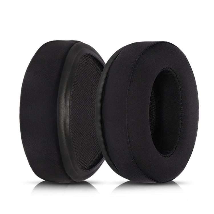 2pcs Insert Replacement Earpads For Sennheiser HD4.30 / HD350BT / HD400s ... Ice Silk Cloth Black