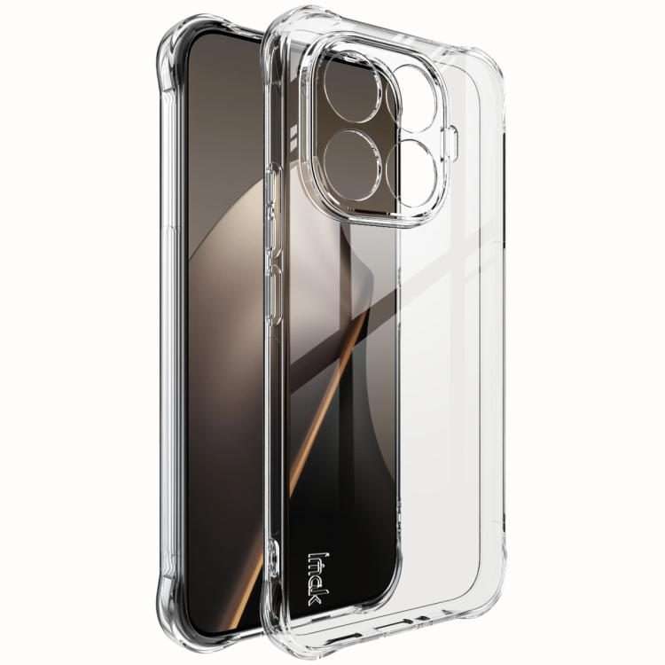 For Xiaomi 15T Pro 5G imak Shockproof Airbag TPU Phone Case(Transparent)