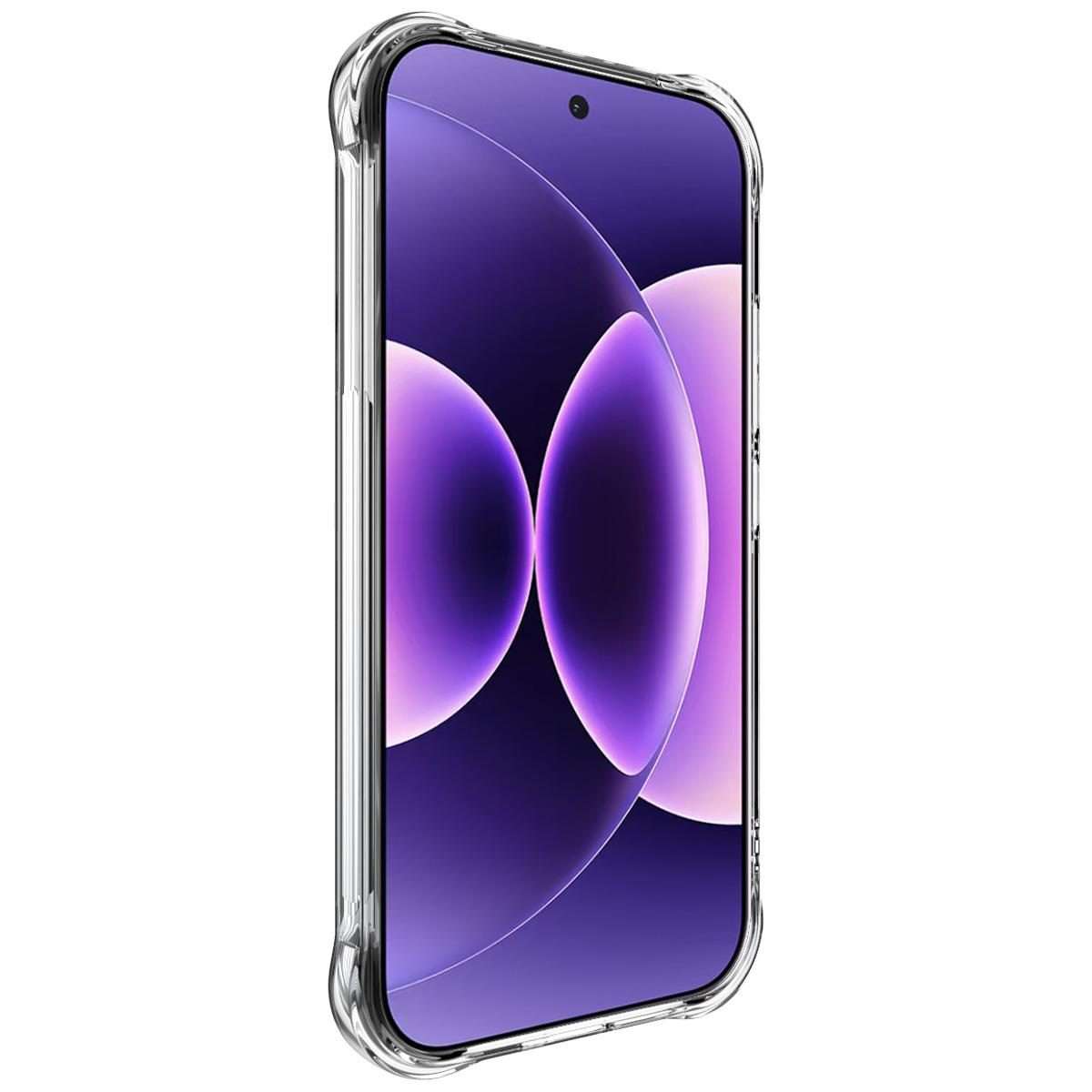 For Xiaomi 17 Pro imak Shockproof Airbag TPU Phone Case(Transparent)