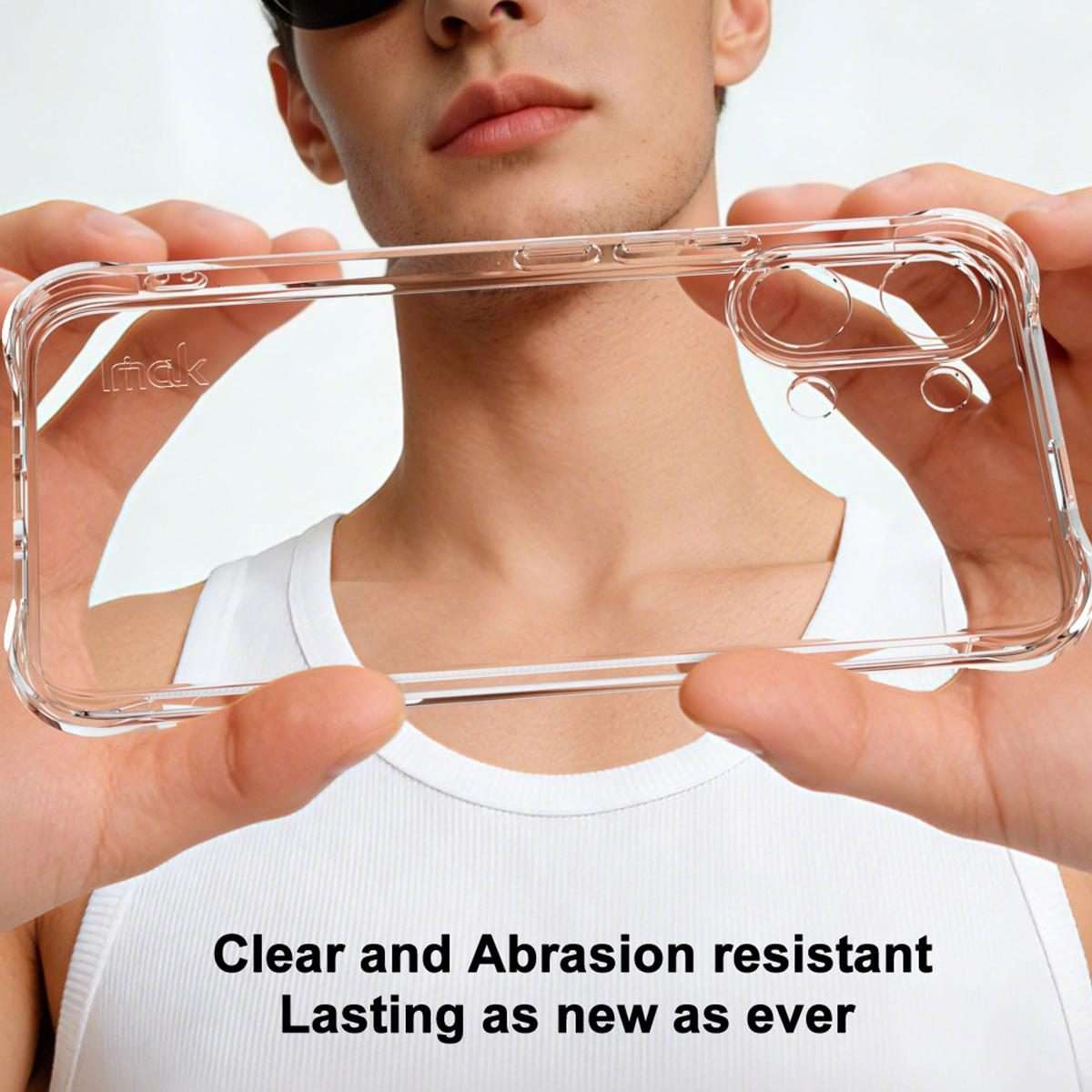 For Xiaomi Poco X8 Pro Max 5G imak Shockproof Airbag TPU Phone Case(Transparent)