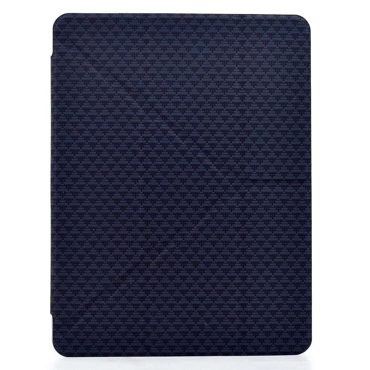 For iPad Air 11 2026 / 2025 / 2024 Y-Fold Pyramid Texture Smart Leather Tablet Case(Black)