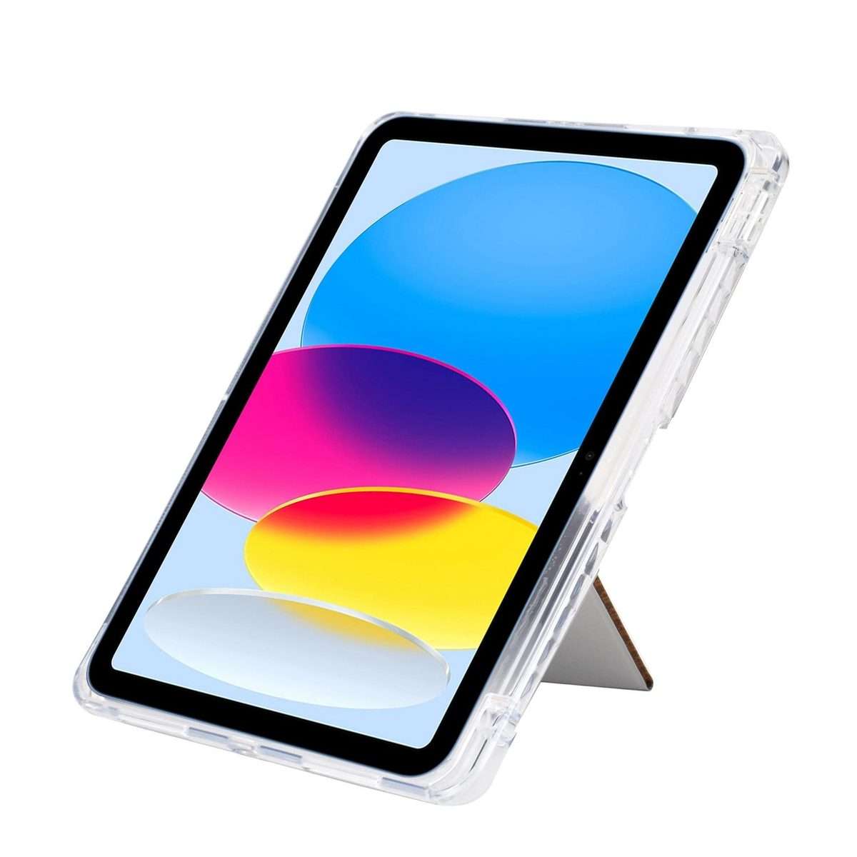 For iPad Air 13 2026 / 2025 / 2024 Y-Fold Pyramid Texture Smart Leather Tablet Case(Gold)