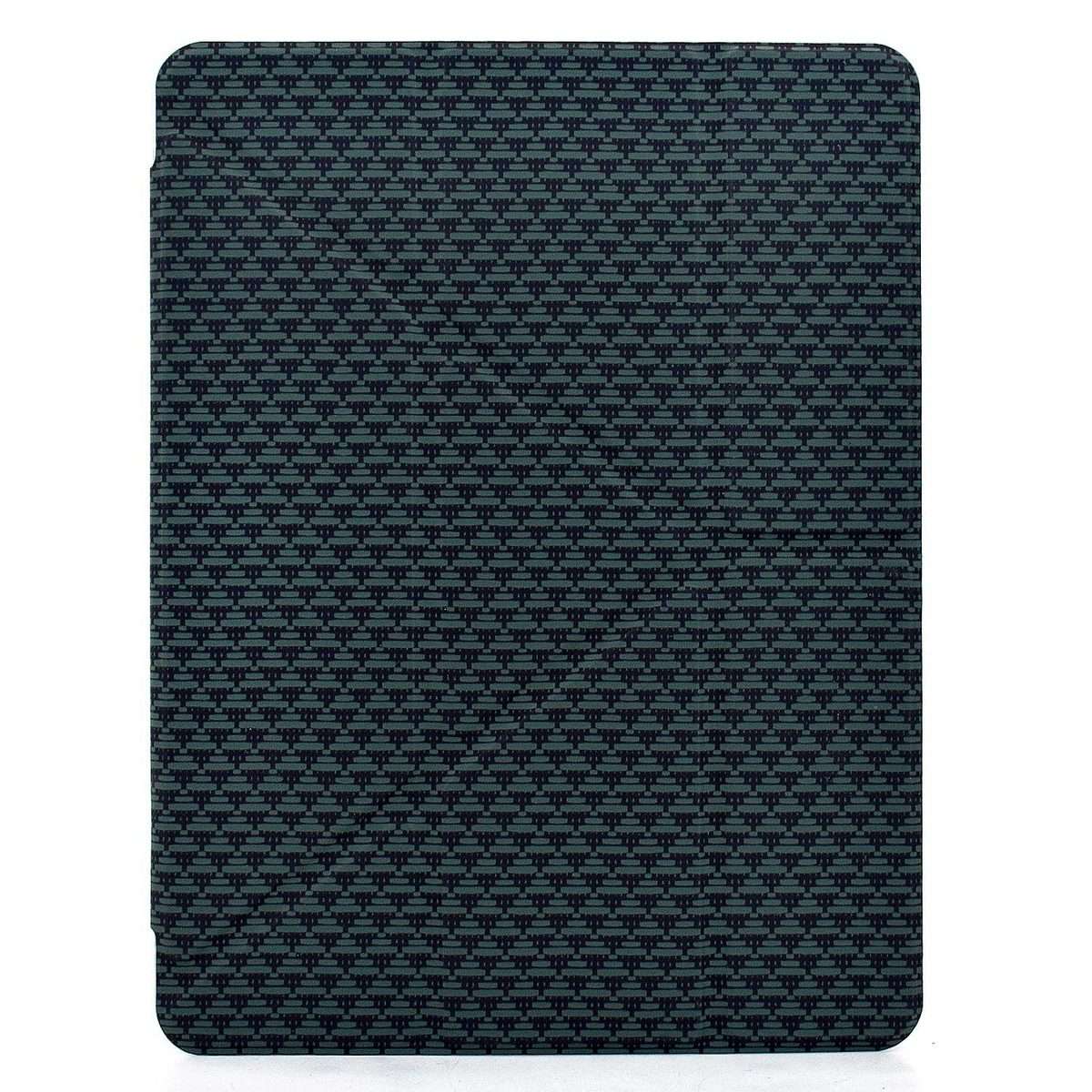 For iPad Air 13 2026 / 2025 / 2024 Y-Fold Pyramid Texture Smart Leather Tablet Case(Green)
